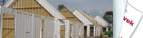 墙面防水膜 - TYVEK® SOFT - Dupont Building and Construction - 卷式 / 高密度聚乙烯HDPE