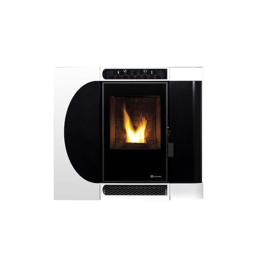 颗粒采暖炉 - ECOFOREST CIES  - CHEMINEES ET CUISINES JEAN MAGNAN - 10 kW...20 kW / 现代风格 / 金属