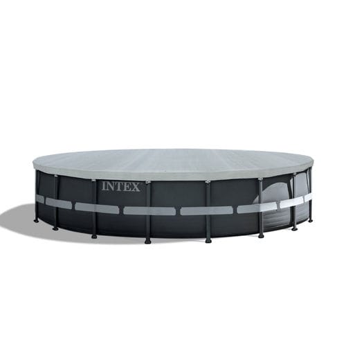 手动游泳池盖 - 18FT - INTEX - 安全 / 地上游泳池用