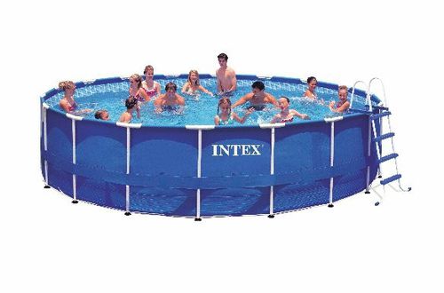 管状游泳池 - 28251 - INTEX - 户外 / 地上 / 聚酯