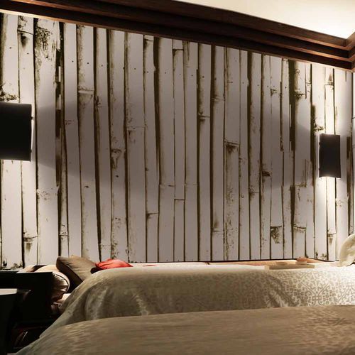 现代风格墙纸 - CANIS CN1738 - LGD01 décor mural sur mesure - 自然图案 / 仿布 / 三维效果