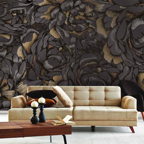 现代风格墙纸 - PIVOINE PV8258 - LGD01 décor mural sur mesure - 自然图案 / 印花 / 全景式