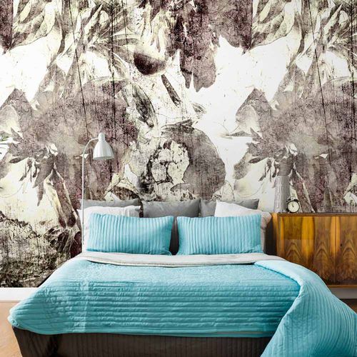 现代风格墙纸 - FIORE FR7501 - LGD01 décor mural sur mesure - 自然图案 / 印花 / 全景式