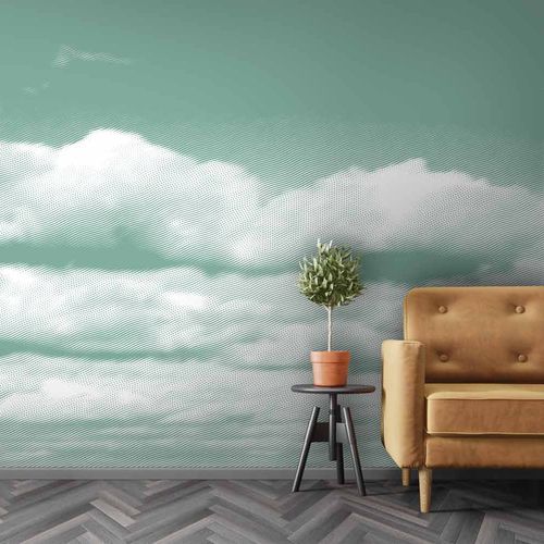 原创设计墙纸 - CUMULUS CS0905 - LGD01 décor mural sur mesure - 全景式 / 仿布 / 个性化颜色
