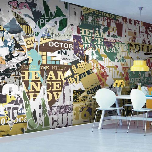 现代风格墙纸 - GRUNGE GR2280 - LGD01 décor mural sur mesure - 全景式 / 仿马赛克 / 个性化颜色