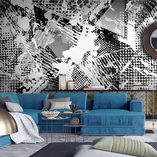 现代风格墙纸 - ECLAT EC0549 - LGD01 décor mural sur mesure - 全景式 / 几何 / 仿马赛克