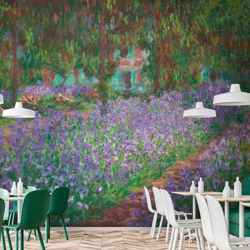 传统风格墙纸 - LE JARDIN DE L’ARTISTE - LGD01 décor mural sur mesure - 自然图案 / 印花 / 仿布