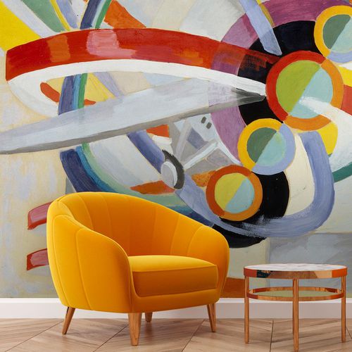 传统风格墙纸 - HÉLICE ET RYTHME - LGD01 décor mural sur mesure - 几何图案 / 仿马赛克 / 个性化颜色