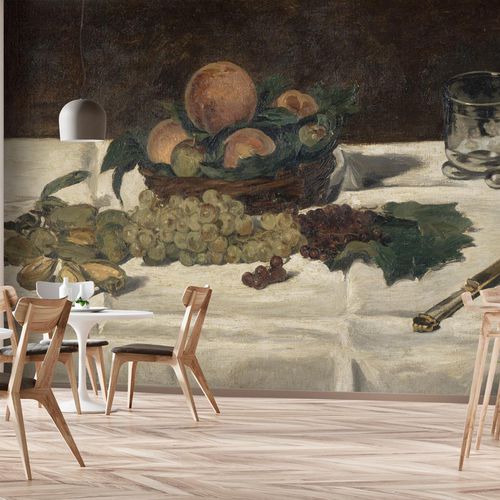 传统风格墙纸 - FRUITS SUR UNE TABLE - LGD01 décor mural sur mesure - 图案 / 仿布 / 个性化颜色