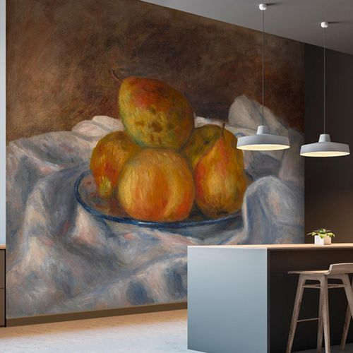 传统风格墙纸 - POMMES ET POIRES - LGD01 décor mural sur mesure - 图案 / 仿布 / 个性化颜色