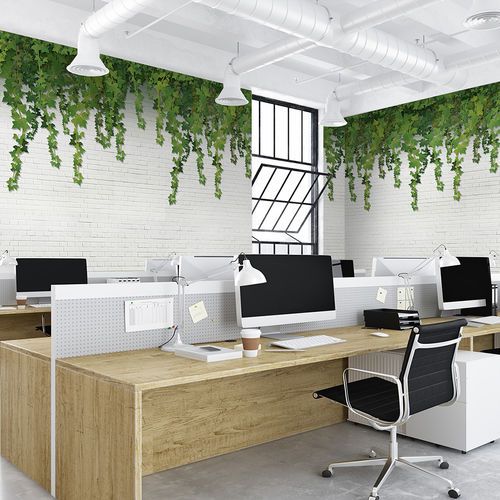 现代风格墙纸 - HERBERA HB4301 - LGD01 décor mural sur mesure - 自然图案 / 全景式 / 都市图案