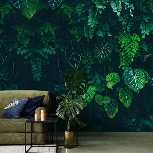 现代风格墙纸 - VEGETA VT7023 - LGD01 décor mural sur mesure - 自然图案 / 印花 / 全景式