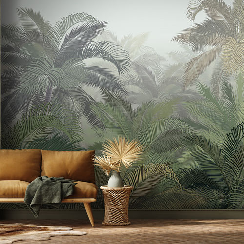 现代风格墙纸 - BALATA BT1907 - LGD01 décor mural sur mesure - 自然图案 / 印花 / 全景式