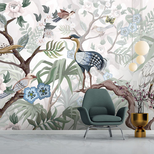 现代风格墙纸 - ARDEA AD2219 - LGD01 décor mural sur mesure - 自然图案 / 印花 / 全景式