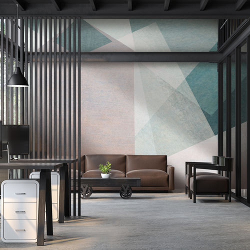 现代风格墙纸 - ELEMA - LGD01 décor mural sur mesure - 全景式 / 几何图案 / 仿布