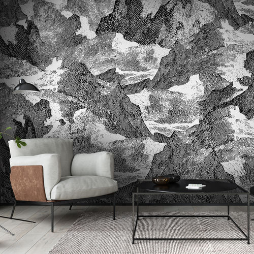 原创设计墙纸 - SUMMA SM1522 - LGD01 décor mural sur mesure - 图案 / 仿布 / 仿混凝土