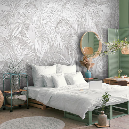 原创设计墙纸 - PALM PL8203 - LGD01 décor mural sur mesure - 自然图案 / 印花 / 全景式