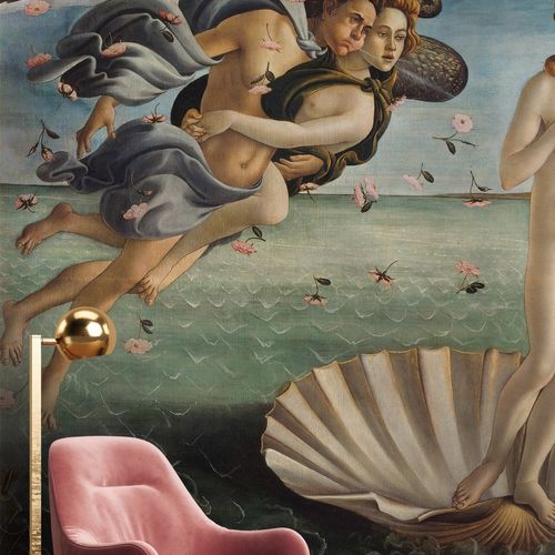 传统风格墙纸 - NAISSANCE DE VENUS - LGD01 décor mural sur mesure - 自然图案 / 场景图案 / 仿布