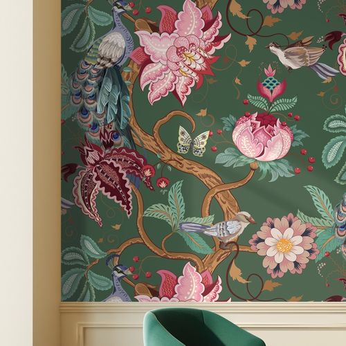 现代风格墙纸 - PAVO PV3374 - LGD01 décor mural sur mesure - 自然图案 / 印花 / 动物图案