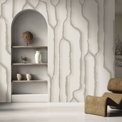 现代风格墙纸 - TRATTU TR0791 - LGD01 décor mural sur mesure - 全景式 / 几何图案 / 条纹