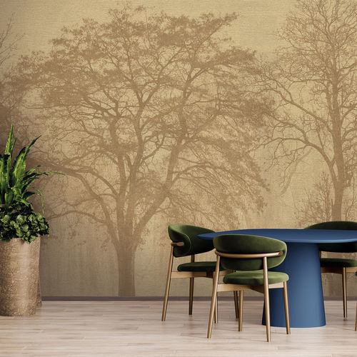 现代风格墙纸 - SILVA DORÉ - LGD01 décor mural sur mesure - 无纺布 / 聚酯 / 自然图案