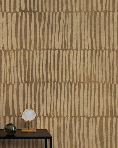 现代风格墙纸 - NARA DORÉ - LGD01 décor mural sur mesure - 无纺布 / 聚酯 / 几何图案