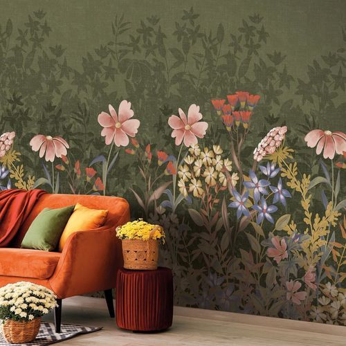 普罗旺斯风格墙纸 - CALANDRA - LGD01 décor mural sur mesure - 无纺布 / 聚酯 / 自然图案