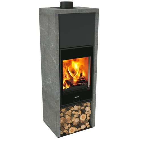 木材采暖炉 - X ROCK - PLUS - RIZZOLI - 12 kW / 5 kW...10 kW / 现代风格