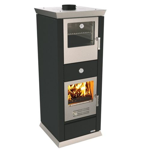 木材采暖炉 - TS 60 CF - RIZZOLI - 5 kW...10 kW / 现代风格 / 钢