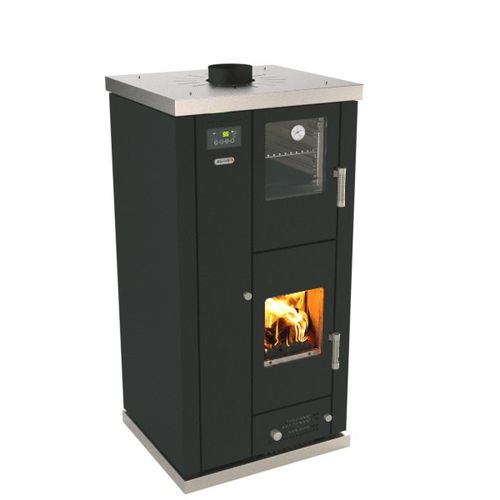 木材采暖炉 - TSK 60 CF - RIZZOLI - 5 kW...10 kW / 现代风格 / 钢