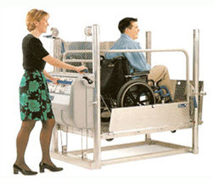 残疾人升降平台 - MOBILIFT CX - Handi-Ramp - 用于建筑物 / 专业 / 室内