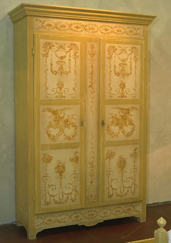传统风格衣柜 - BOCAGE toile de Jouy - PROVENCE & FILS - 木质 / 平开门式