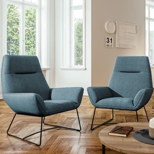 现代风格扶手椅 - LIVORNO - ASSMANN BÜROMÖBEL GMBH & CO. KG - 布料 / 皮质 / 金属丝