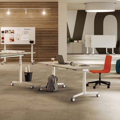 现代风格桌 - PONTIS HYPA - ASSMANN BÜROMÖBEL GMBH & CO. KG - 木质 / 金属桌脚 / 长方形