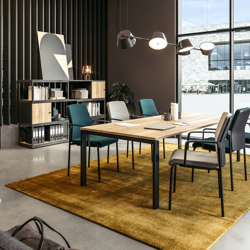 自承重搁板系统 - CUBAS - ASSMANN BÜROMÖBEL GMBH & CO. KG - 现代风格 / 木质 / 金属