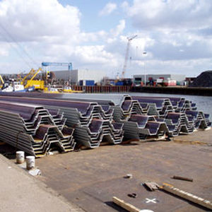 支护桩板桩 - Ballast Nedam - 金属 / 加固