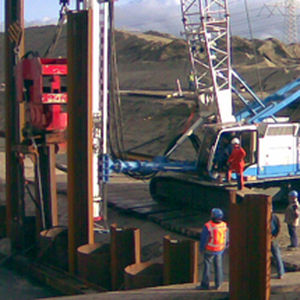 金属板桩 - COMBI WALLS - Ballast Nedam - 加固