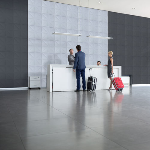 天花板隔音板 - VICWALLPAPER TRIANGLES  - Vicoustic - Innovative Acoustic Solutions - 墙面 / 布料 / PET