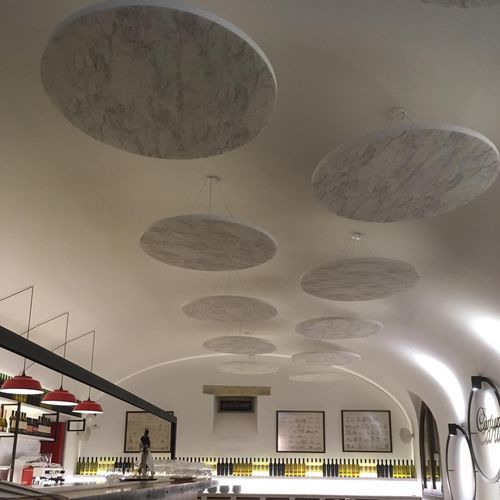 天花板隔音板 - ViCloud VMT - Vicoustic - Innovative Acoustic Solutions - 悬挂式 / PET / 圆形