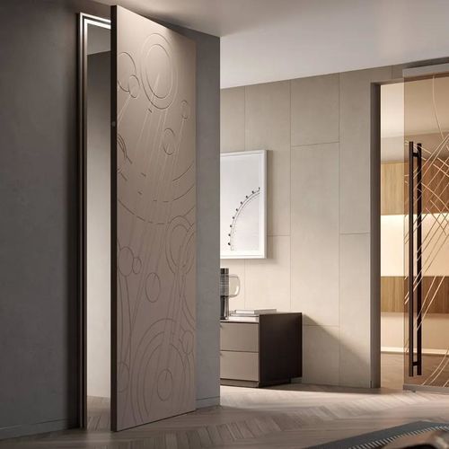 室内门 - PEGASO INDIVIDUAL - Bertolotto Porte - MDF / 淬火玻璃 / 双向