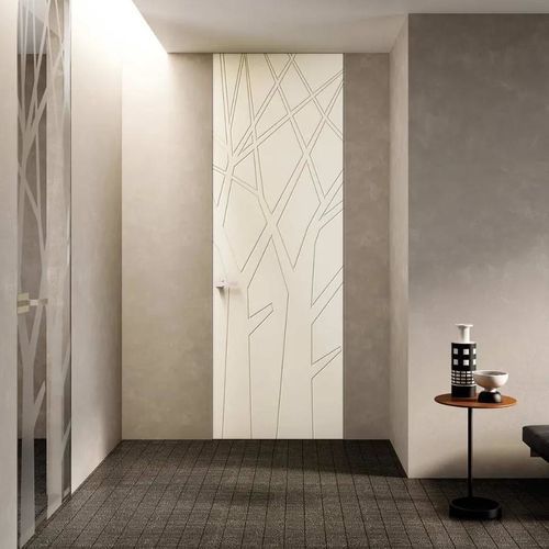 室内门 - FILOMURO MINIMA - Bertolotto Porte - MDF / 入墙式 / 平开