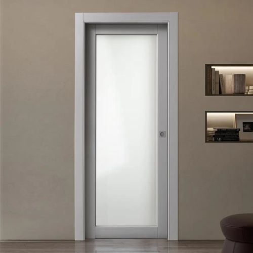 阳台滑动玻璃门 - 2020V GHIAIA OPACO - Bertolotto Porte - 木质 / MDF / 枞木