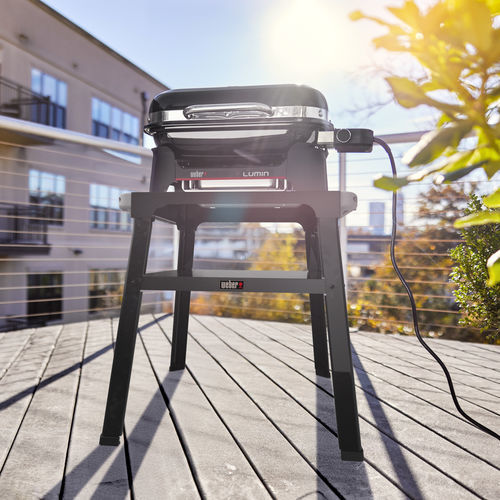 电动烧烤架 - LUMIN&reg; COMPACT - Weber EUROPE - 固定式 / 钢 / 铸铁
