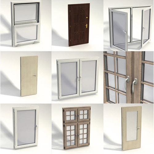 2D/3D图形库软件 - DOORS & WINDOWS DETAILS - DOSCH DESIGN