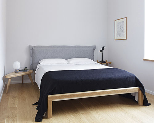 双人床 - H 626 EM PURE - Hans Hansen Furniture - 现代风格 / 带软包床头板 / 布料