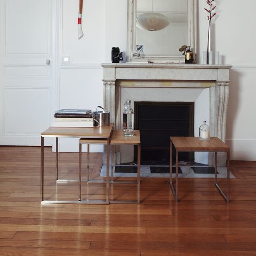 现代风格套桌 - H 2 series - Hans Hansen Furniture - 实木 / 玻璃 / HPL