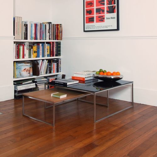 现代风格茶几 - H 15/2 - Hans Hansen Furniture - 玻璃 / 实木 / HPL
