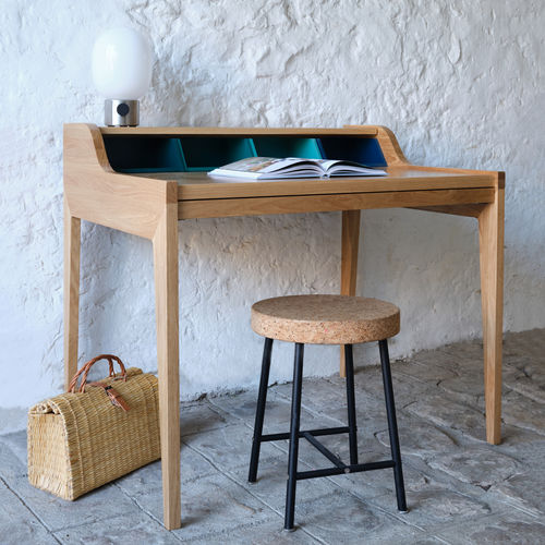 北欧风秘书桌 - REMIX  - Hans Hansen Furniture - 栎木 / MDF / 带收纳