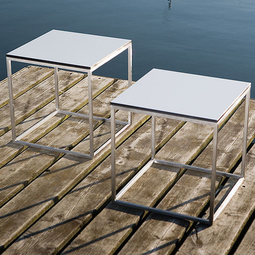 现代风格边桌 - H 10  - Hans Hansen Furniture - 实木 / 玻璃 / HPL