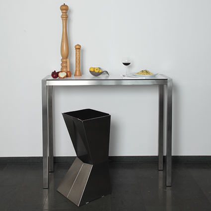 现代风格高脚桌 - HR 873 EVENT - Hans Hansen Furniture - HPL / 实木 / 玻璃